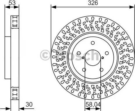 BOSCH 0 986 479 U39 - Bremžu diski www.autospares.lv