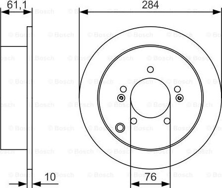 BOSCH 0 986 479 U37 - Bremžu diski www.autospares.lv