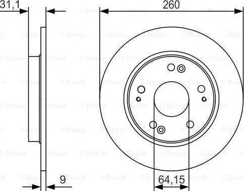 BOSCH 0 986 479 V21 - Bremžu diski www.autospares.lv