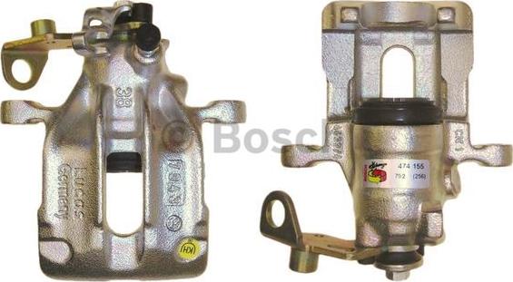 BOSCH 0 986 474 150 - Тормозной суппорт www.autospares.lv