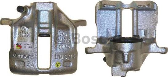 BOSCH 0 986 474 897 - Тормозной суппорт www.autospares.lv