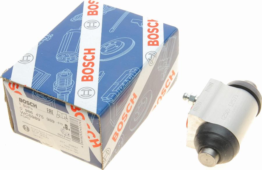 BOSCH 0 986 475 989 - Колесный тормозной цилиндр www.autospares.lv