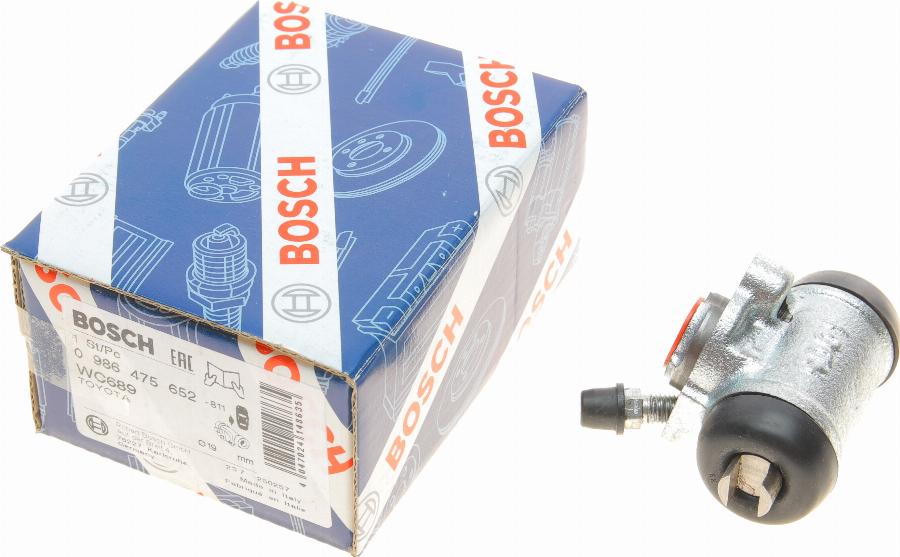 BOSCH 0 986 475 652 - Riteņa bremžu cilindrs www.autospares.lv