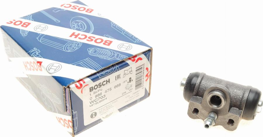 BOSCH 0 986 475 668 - Riteņa bremžu cilindrs www.autospares.lv