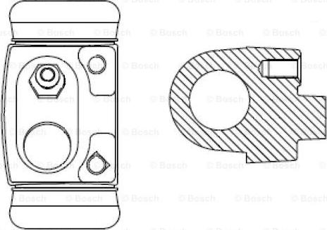 BOSCH 0 986 475 847 - Riteņa bremžu cilindrs www.autospares.lv