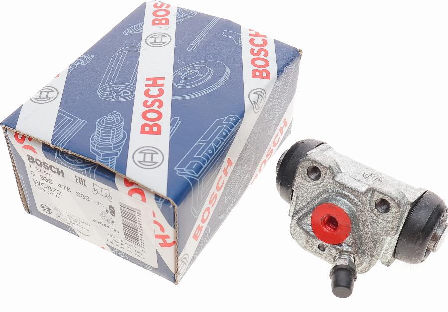 BOSCH 0 986 475 883 - Riteņa bremžu cilindrs www.autospares.lv