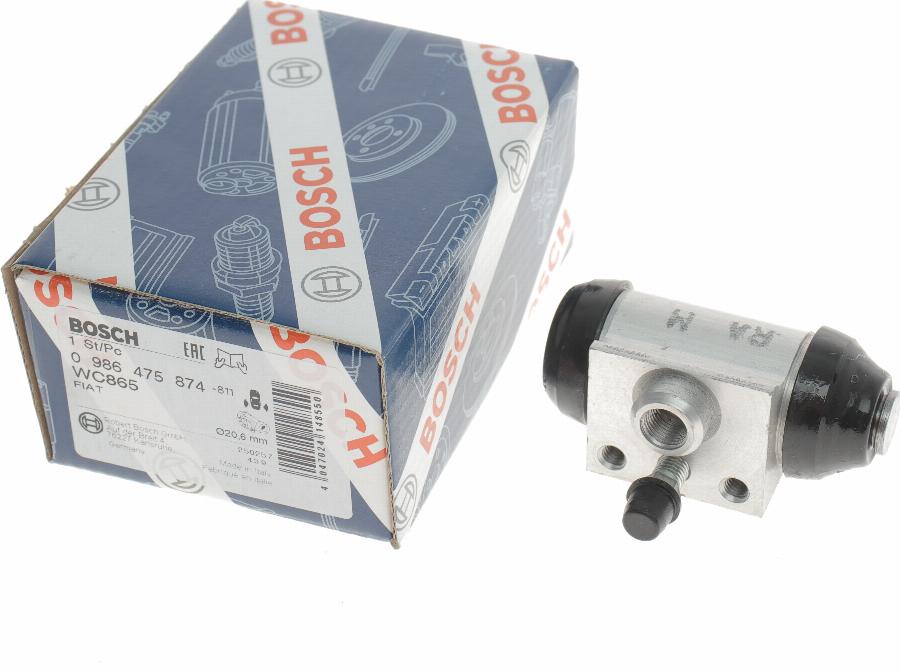 BOSCH 0 986 475 874 - Riteņa bremžu cilindrs autospares.lv