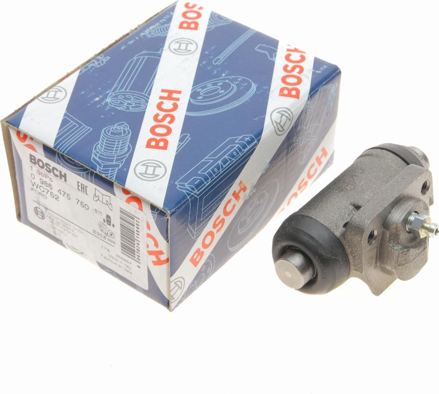 BOSCH 0 986 475 750 - Riteņa bremžu cilindrs www.autospares.lv