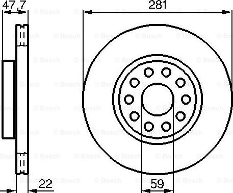 Delphi BG3077 - Bremžu diski www.autospares.lv