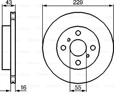 BOSCH 0 986 478 491 - Bremžu diski www.autospares.lv