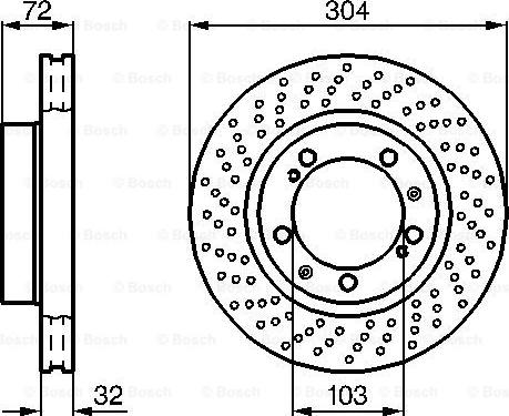 BOSCH 0 986 478 599 - Bremžu diski www.autospares.lv