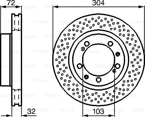 BOSCH 0 986 478 597 - Bremžu diski www.autospares.lv