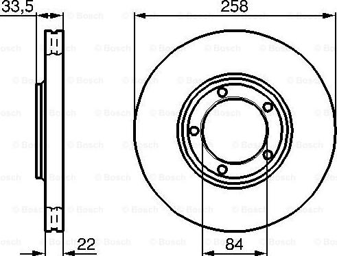 BOSCH 0 986 478 530 - Bremžu diski www.autospares.lv