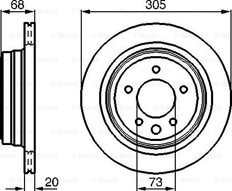 BOSCH 0 986 478 660 - Bremžu diski www.autospares.lv