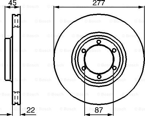 BOSCH 0 986 478 635 - Bremžu diski www.autospares.lv