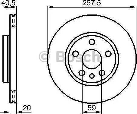 TRW DF2754BP - Brake Disc www.autospares.lv