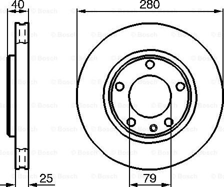 BOSCH 0 986 478 890 - Bremžu diski www.autospares.lv