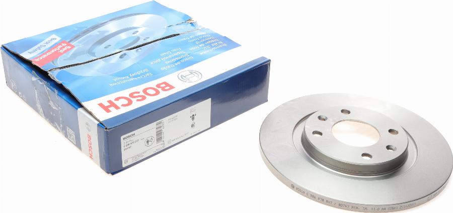 BOSCH 0 986 478 847 - Тормозной диск www.autospares.lv