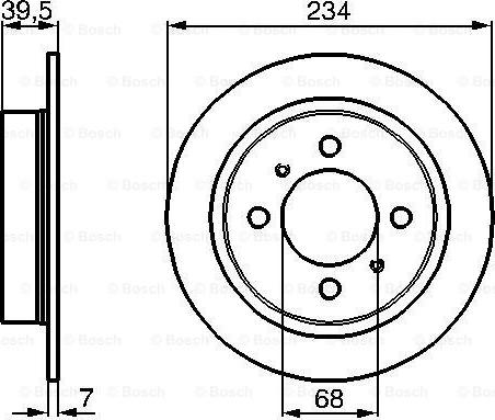 BOSCH 0 986 478 865 - Bremžu diski www.autospares.lv