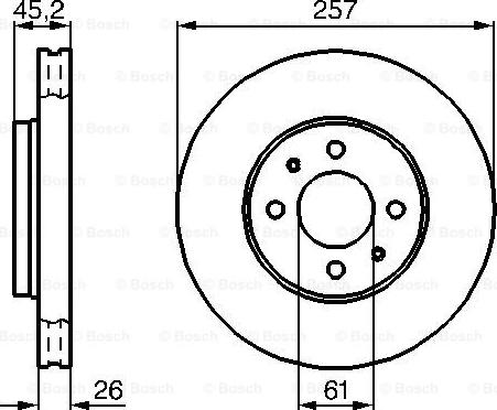 Swag 82 91 0629 - Bremžu diski www.autospares.lv