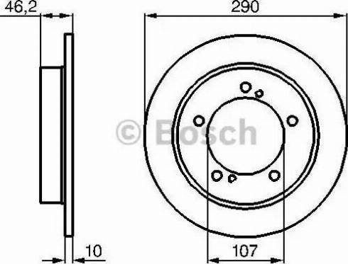 BOSCH 0 986 478 838 - Bremžu diski www.autospares.lv