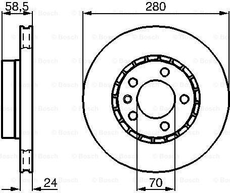 CAR HPD 498 - Bremžu diski www.autospares.lv