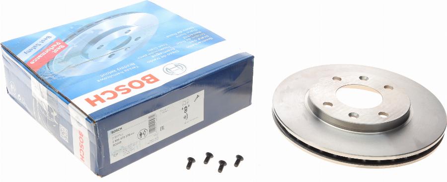 BOSCH 0 986 478 370 - Тормозной диск www.autospares.lv