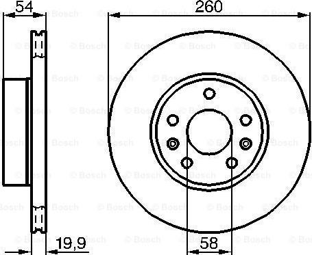 BOSCH 0 986 478 218 - Bremžu diski www.autospares.lv