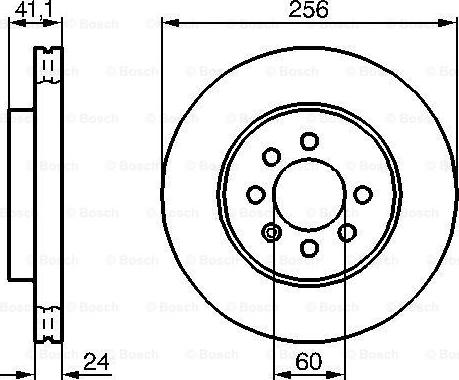 BOSCH 0 986 478 286 - Тормозной диск www.autospares.lv