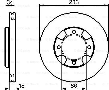 BOSCH 0 986 478 277 - Bremžu diski www.autospares.lv