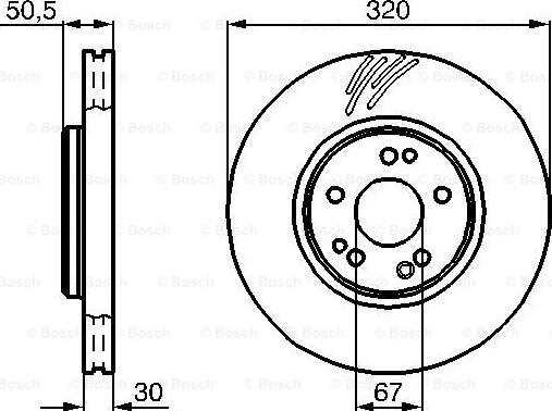 BOSCH 0 986 478 791 - Bremžu diski www.autospares.lv