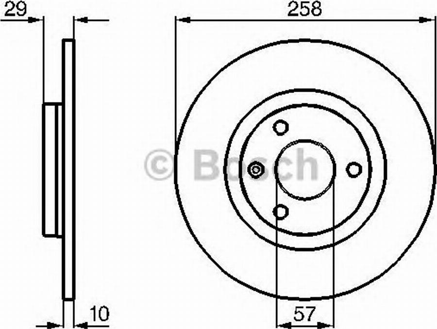 BOSCH 0 986 478 751 - Bremžu diski www.autospares.lv