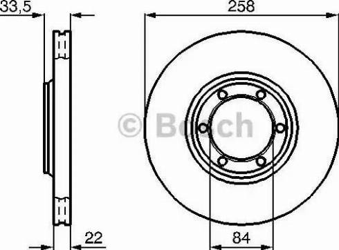 BOSCH 0 986 478 706 - Bremžu diski www.autospares.lv