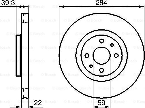 BOSCH 0 986 478 786 - Bremžu diski www.autospares.lv