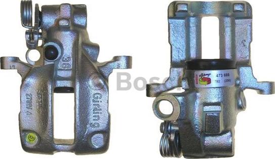 BOSCH 0 986 473 666 - Brake Caliper www.autospares.lv