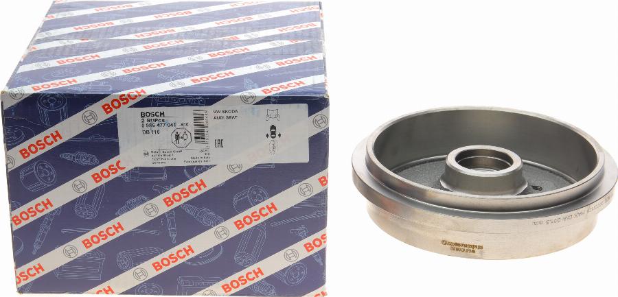 BOSCH 0 986 477 041 - Bremžu diski www.autospares.lv