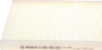 BOSCH 0 986 4B5 003 - Filtrs, Salona telpas gaiss autospares.lv