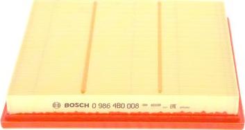 BOSCH 0 986 4B0 008 - Gaisa filtrs www.autospares.lv