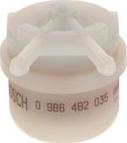 BOSCH 0 986 4B2 035 - Fuel filter www.autospares.lv