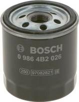 BOSCH 0 986 4B2 026 - Топливный фильтр www.autospares.lv