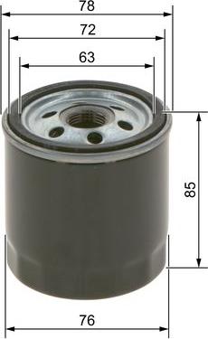 BOSCH 0 986 4B2 026 - Degvielas filtrs www.autospares.lv