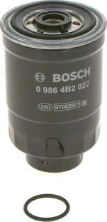 BOSCH 0 986 4B2 022 - Degvielas filtrs autospares.lv