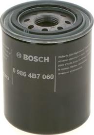 BOSCH 0 986 4B7 060 - Eļļas filtrs autospares.lv