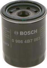 BOSCH 0 986 4B7 063 - Eļļas filtrs www.autospares.lv