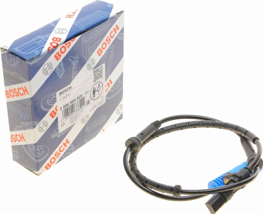 BOSCH 0 986 594 509 - Devējs, Riteņu griešanās ātrums www.autospares.lv