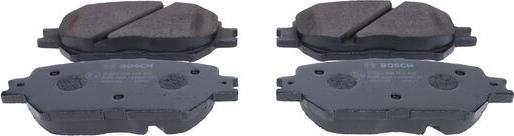 BOSCH 0 986 505 402 - Brake Pad Set, disc brake www.autospares.lv