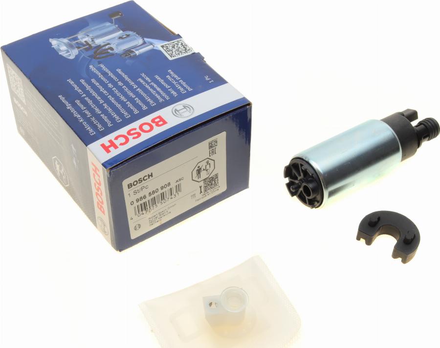 BOSCH 0 986 580 908 - Топливный насос www.autospares.lv