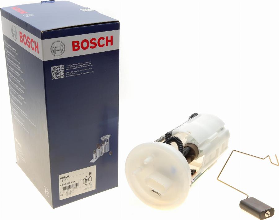 BOSCH 0 986 580 934 - Модуль топливного насоса www.autospares.lv