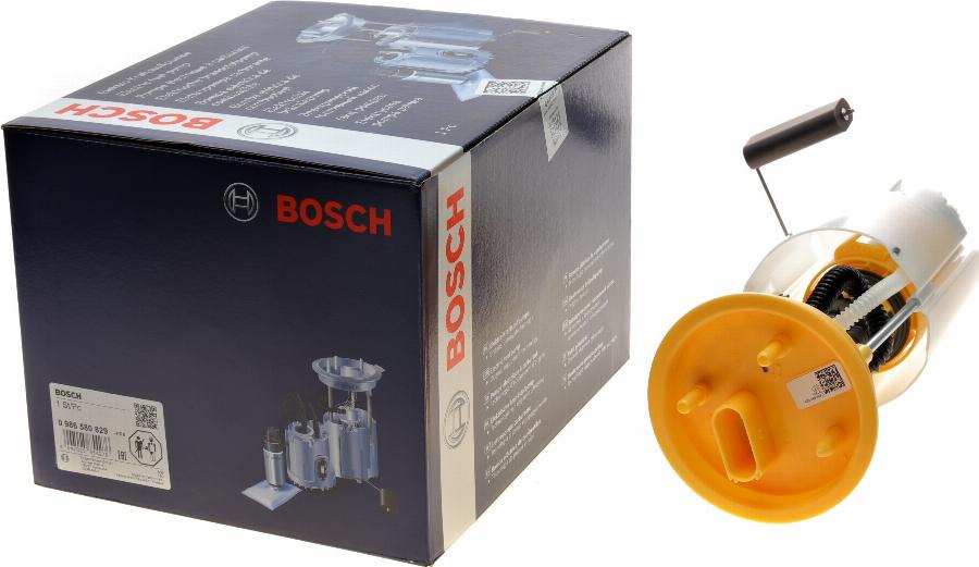 BOSCH 0 986 580 829 - Модуль топливного насоса www.autospares.lv