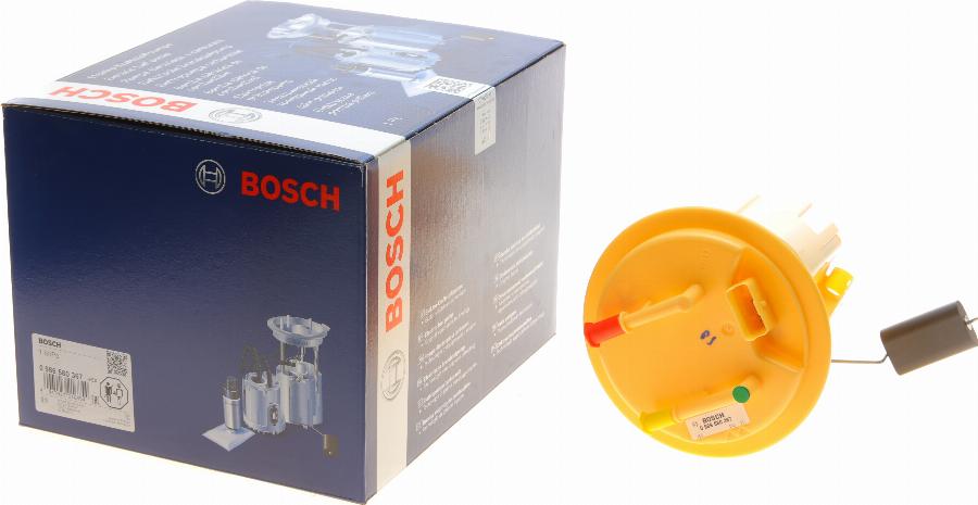 BOSCH 0 986 580 367 - Devējs, Degvielas līmenis www.autospares.lv